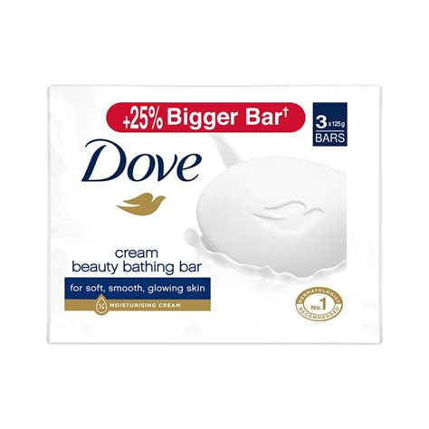 Dove Cream Beauty Bathing Bar, 375 gm (3x125 gm) Price, Uses, Side ...