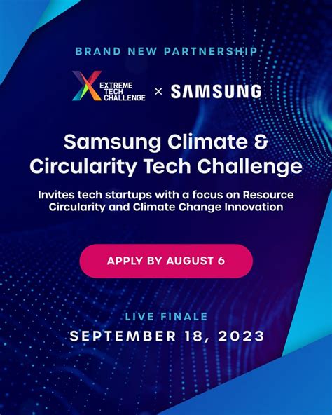 Samsung Electronics Launches the Samsung Climate & Circularity Tech ...