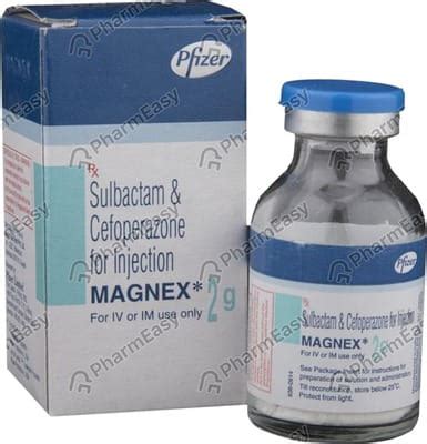 Magnex 2gm Dry Vial Of 1 Powder For Injection: Uses, Side Effects ...