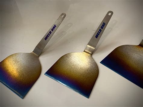 鉄板焼き用コテ チタン製 | WELD ONE