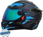 Steelbird SBH-17 Terminator Full Face Graphic Motorbike Helmet - Buy ...
