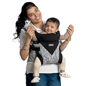 LITTLEBUM Monochrome Shoulder Baby Carrier | Ergonomic, Adjustable ...