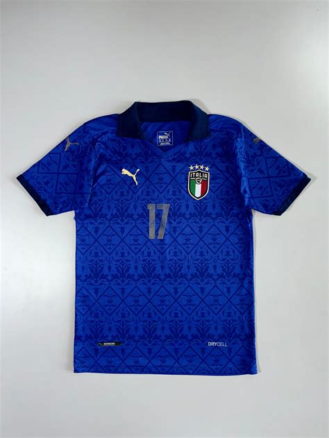 Puma Italy FIGC Home Football Jersey (S) – Drip Drop Attire