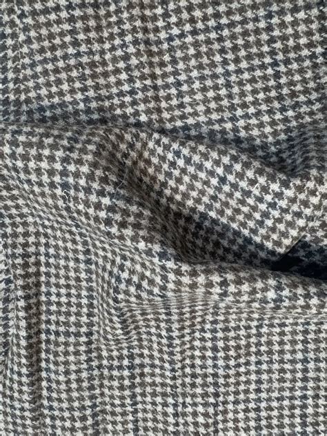 Cobalt Crosshound Cashmere Merino Tweed – Baraqah
