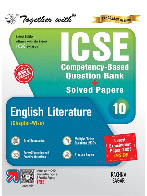 Buy Together with ICSE Class 10 Question Bank English Literature for ...