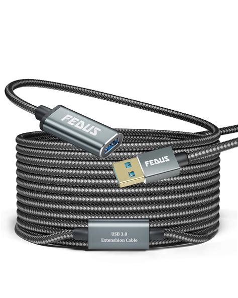 FEDUS USB 3.0 Extension Cable 15 Meter Active USB Cable Extender Built ...
