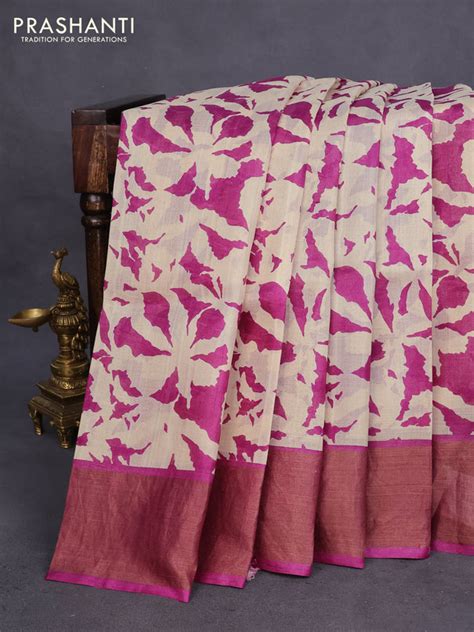 Tussar Silk – Prashanti Sarees