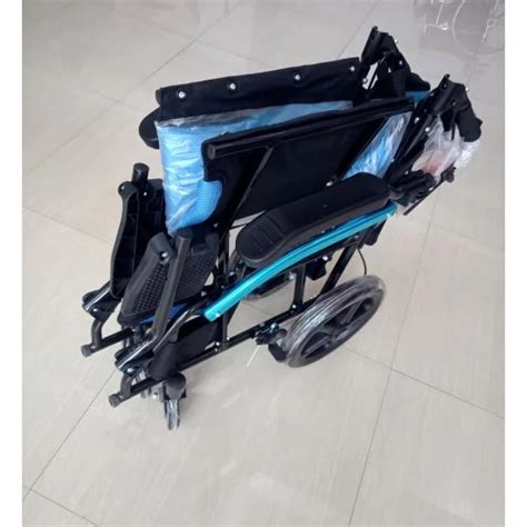 Aluminium Ultralight Wheelchair with Flip-up Armrest & Footrest @10499