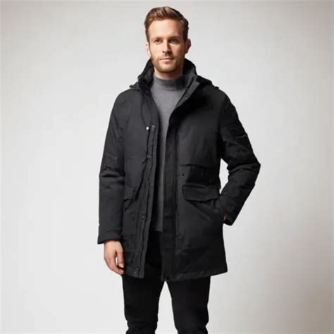 Crocas Moda - Parka de invierno para hombre - Crocas Moda