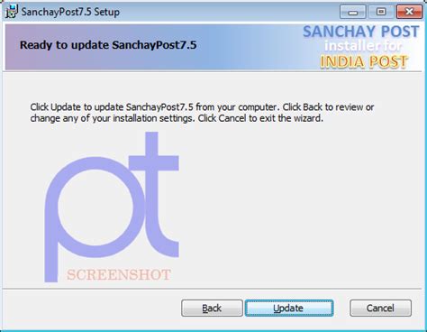 Sanchay Post 7.5 Patch 1 dated 28.01.2014 by Infosys