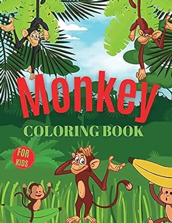 Monkey Coloring Book For Kids : Blox, Beni: Amazon.in: Books