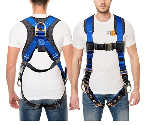 Palmer Safety Full Body Harness with 5 Point Adjustment I 3D Ring Fall ...