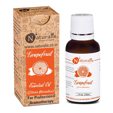 Naturalis Essence of Nature Grapefruit Essential Oil for Skin, Hair and ...