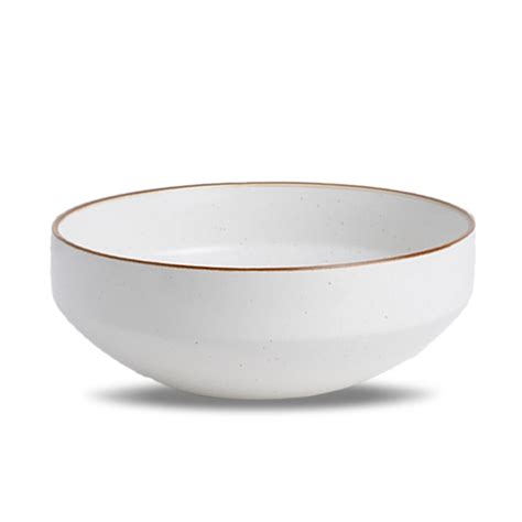 Ceramic Large Serving Bowl | Japandi Collection | 1500ml | White