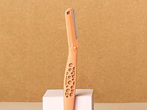 Sirona Eyebrow Face Razor for Women - 3 Razors (Brown)| Painless Facial ...
