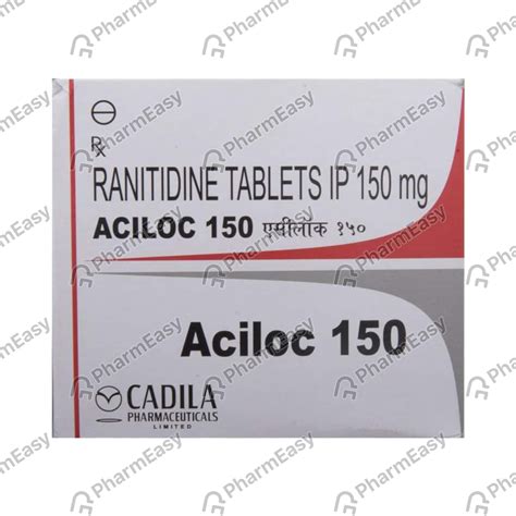 Aciloc 150 MG Tablet (10): Uses, Side Effects, Price & Dosage | PharmEasy