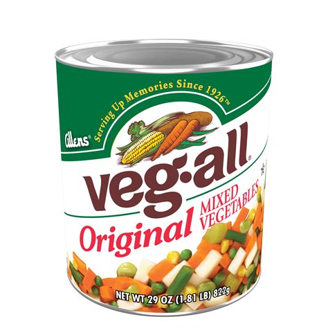 Veg-All Original Mixed Vegetables 29 Oz Can - Walmart.com
