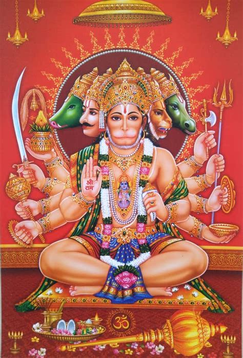 Silver trees -Shree Hanuman ji Carrying Mountain On His Hand,High ...