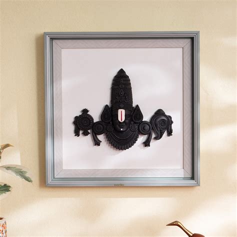 Tirupati Balaji – Wall Hanging Face Art Decor (12 inch)