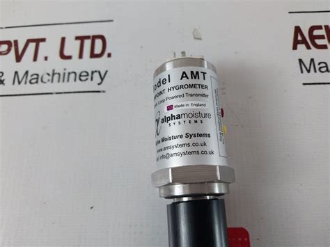 Alpha Moisture Systems Dewpoint Transmitter 32-0054-00114 Model Amt ...