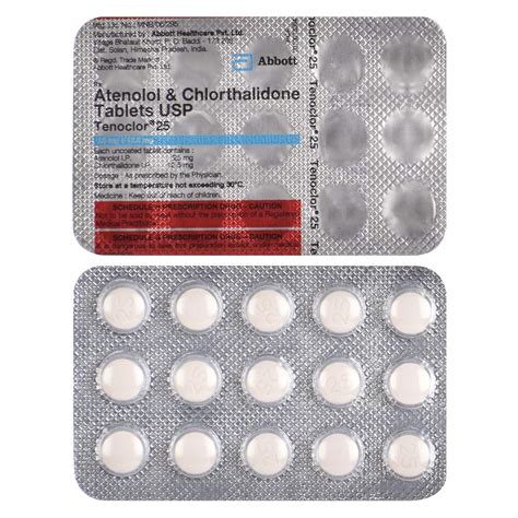 Tenoclor 25 - Strip of 15 Tablets : Amazon.in: Health & Personal Care