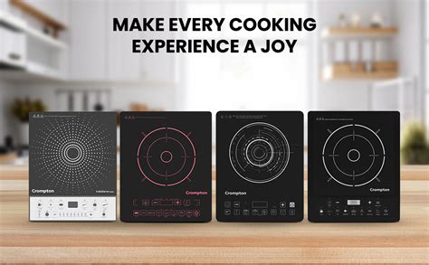 Buy Crompton Instaserve 1600 W Induction Cooktop | 7 One touch Indian ...