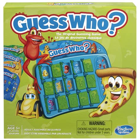 Guess Who? Game Official Rules & Instructions - Hasbro