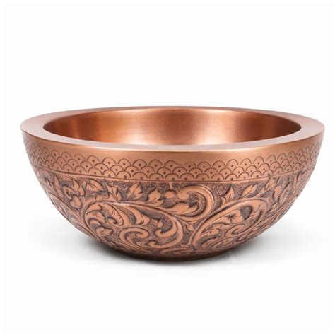 Buy Antique Small Copper Basin Handmade Design