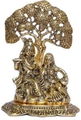PMG Lord radha krishna murti Decorative Showpiece - 7 cm Price in India ...