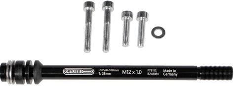 Ortlieb Steckachse Thru Axle M6 Connector 1 mm Gewinde | online kaufen