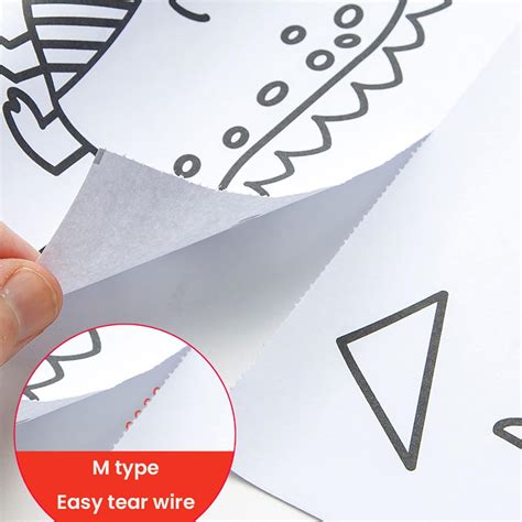 Buy Children's Drawing Roll, 120*11.8Inch Coloring Paper Roll for Kids ...