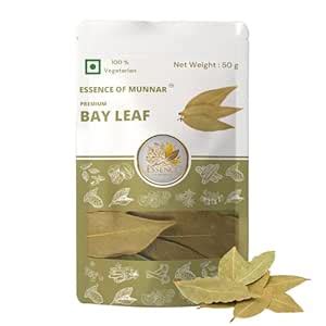ESSENCE OF MUNNAR | Premium Bay Leaves Whole 50gm (Tej Patta / Vetrilai ...