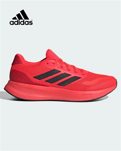 ADIDAS Runfalcon 5 Men Running Shoes - Lucid Red/Core Black/Better Sca ...