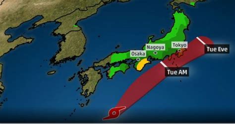West Pacific Ocean: A Double Whammy, Neoguri to drench Japan, Bualoi to ...