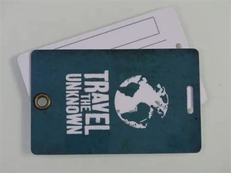 Plastic Luggage Tags Manufacturer - Double Card Luggage Tags ...