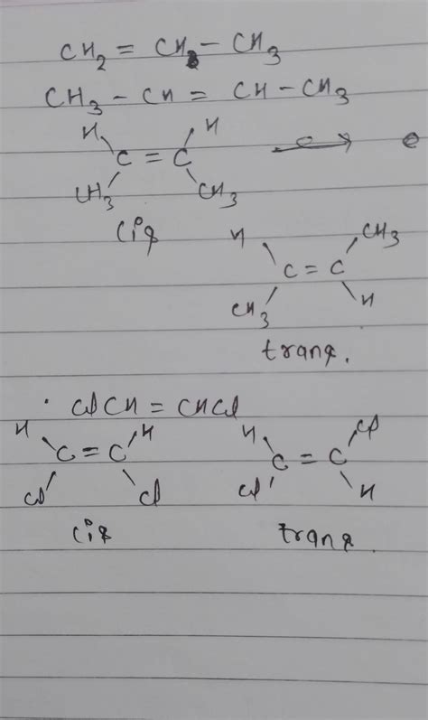 Which of the following compound will shows geometrical isomerism. Write ...