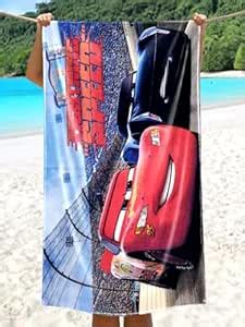 Athom Trendz Disney Speed 350 GSM Cotton Kids Bath Towel (Multicolour ...