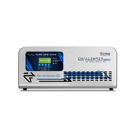 Genus Challenger 1850 Pure Sine Wave 1400VA 12 Volt Single Battery ...