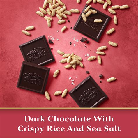 Buy GHIRARDELLI Intense Dark Chocolate Squares, Crispy Rice, 7.1 Oz Bag ...