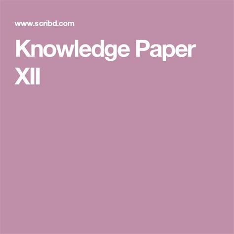 Image result for Knowledge 12