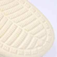 Miniso Sanion Kuromi Women's White Medium-Thick Sole Crocs, EVA ...