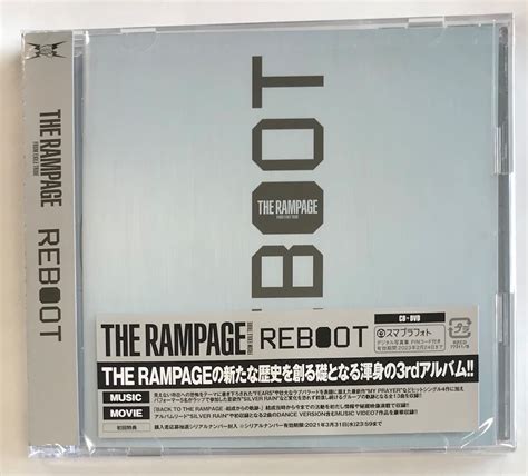 THE RAMPAGE from EXILE TRIBE/REBOOT ＜＜通常盤＞＞(CD+DVD) | 最北のCDショップ フナヤマ