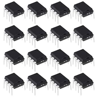 50Pcs UA741 General Purpose High Gain Operational Amplifier 8 Pin LM358 ...