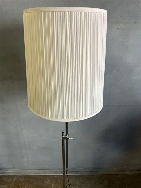 Midcentury Chrome adjustable Height Floor Lamp at 1stDibs