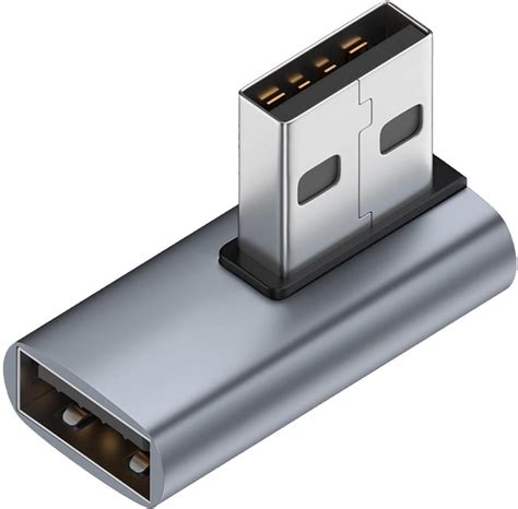 Tobo USB 90 Degree Adapter Profile A Male Female Extension Adapter 90 ...
