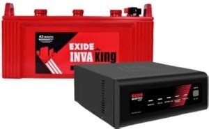 EXIDE 21 Months Warranty Flat Plate Inverter Battery Price in India ...