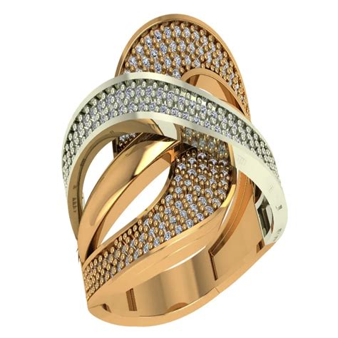 Stunning 67 Piece Women 3D Model Ring - Luxury Jewelry Design