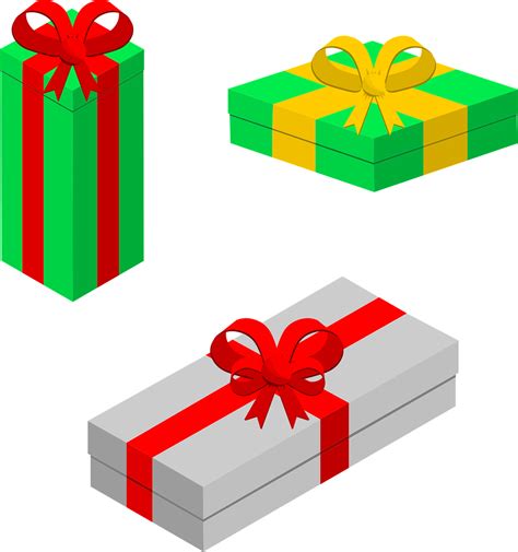Christmas Gift Box Clipart