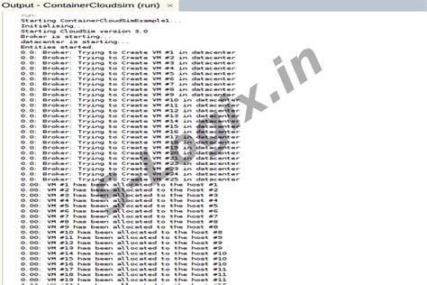 How to implement Round Robin Scheduling Algorithm in ContainerCloudSim ...