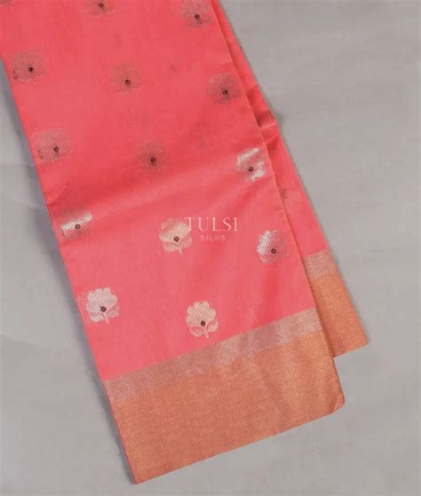 Buy Pink Silk Cotton Saree T483013